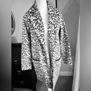 Leopard print jacket/coat